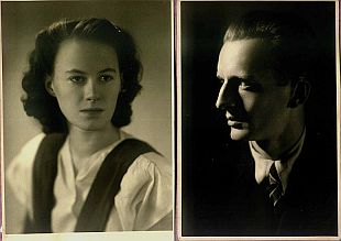 Janina Czarnecka i Zygfryd Gardzielewski, 1944 r.
