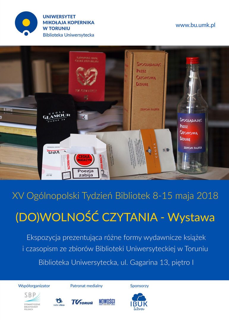 (DO)WOLNOŚĆ CZYTANIA - Wystawa