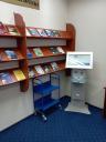 Stanowisko do samodzielnych wypożyczeń (4) - Biblioteka Wydziału Nauk Ekonomicznych