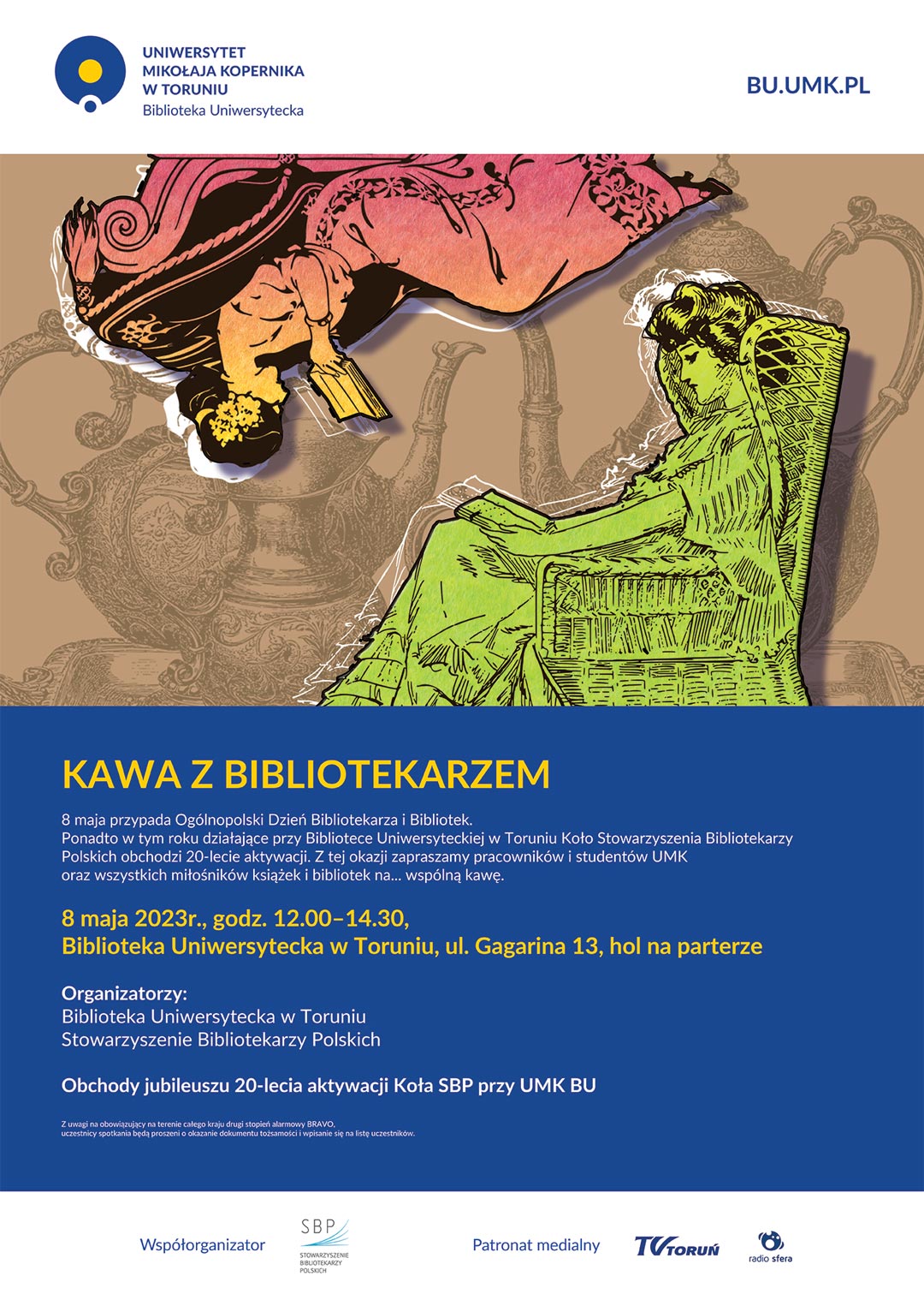 Kawa z bibliotekarzem