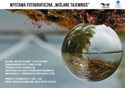 Wiślane tajemnice - plakat wystawy