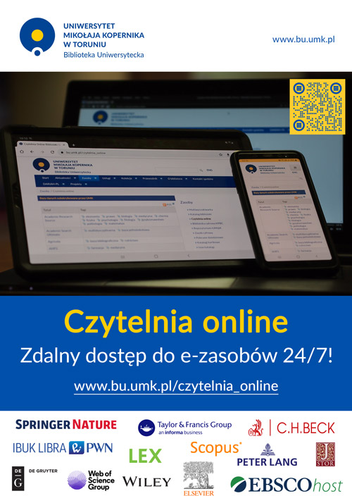 Czytelnia online - plakat