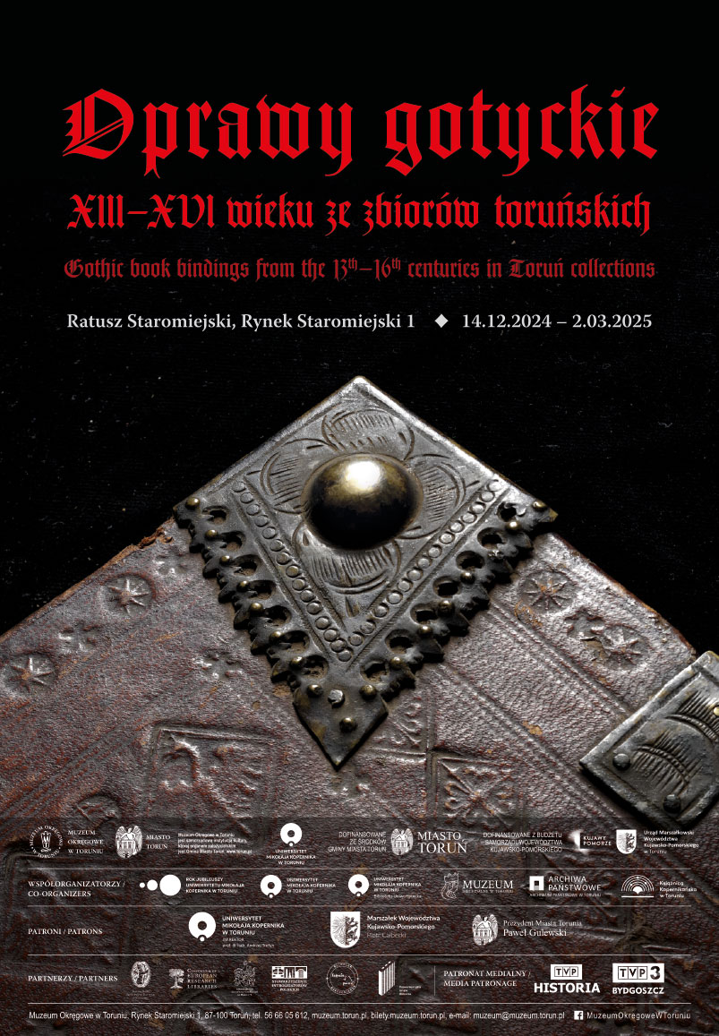 Wystawa „Oprawy gotyckie XIII – XVI w. ze zbiorów toruńskich”