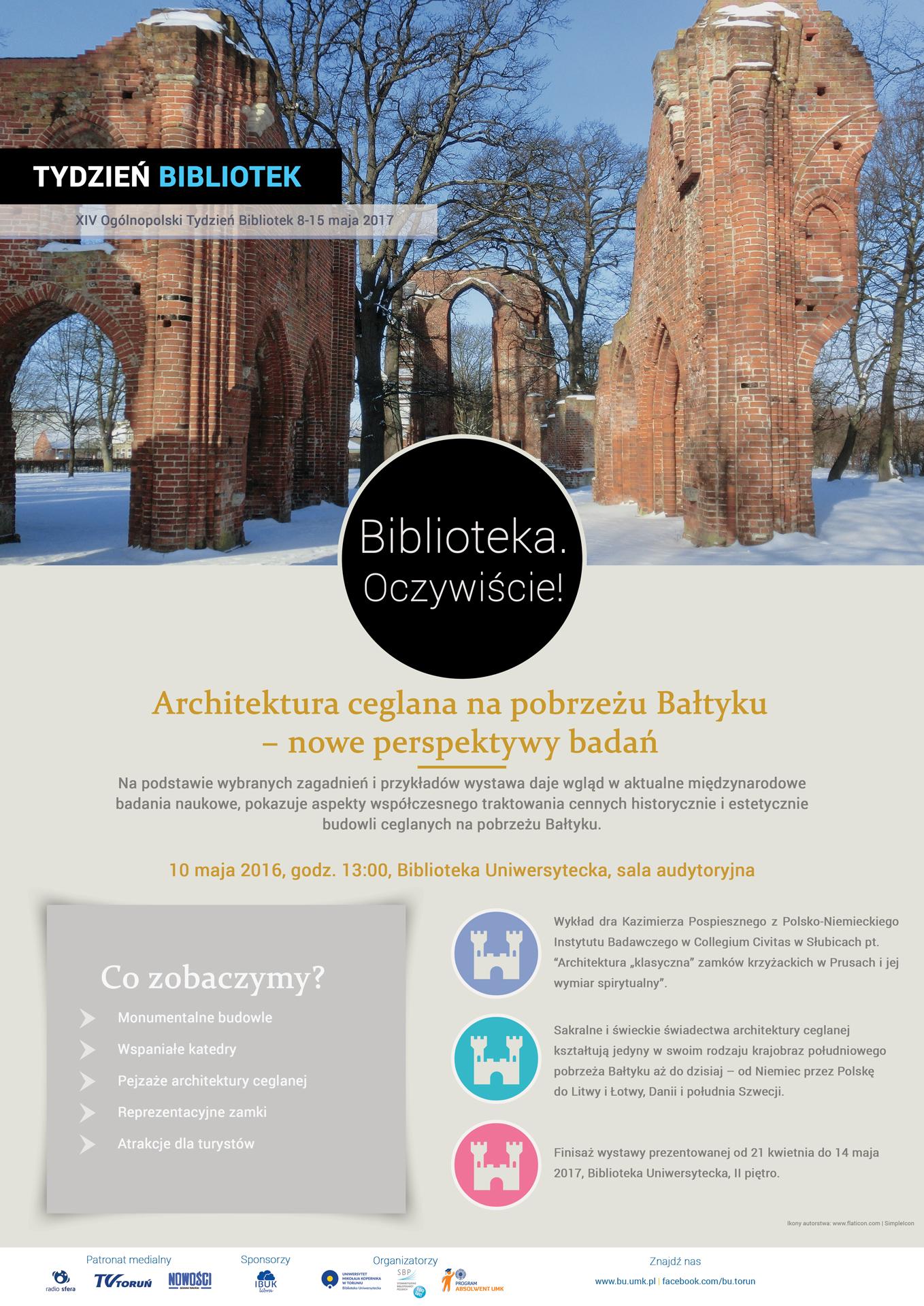 Architektura ceglana na pobrzeżu Bałtyku. Finisaż wystawy.