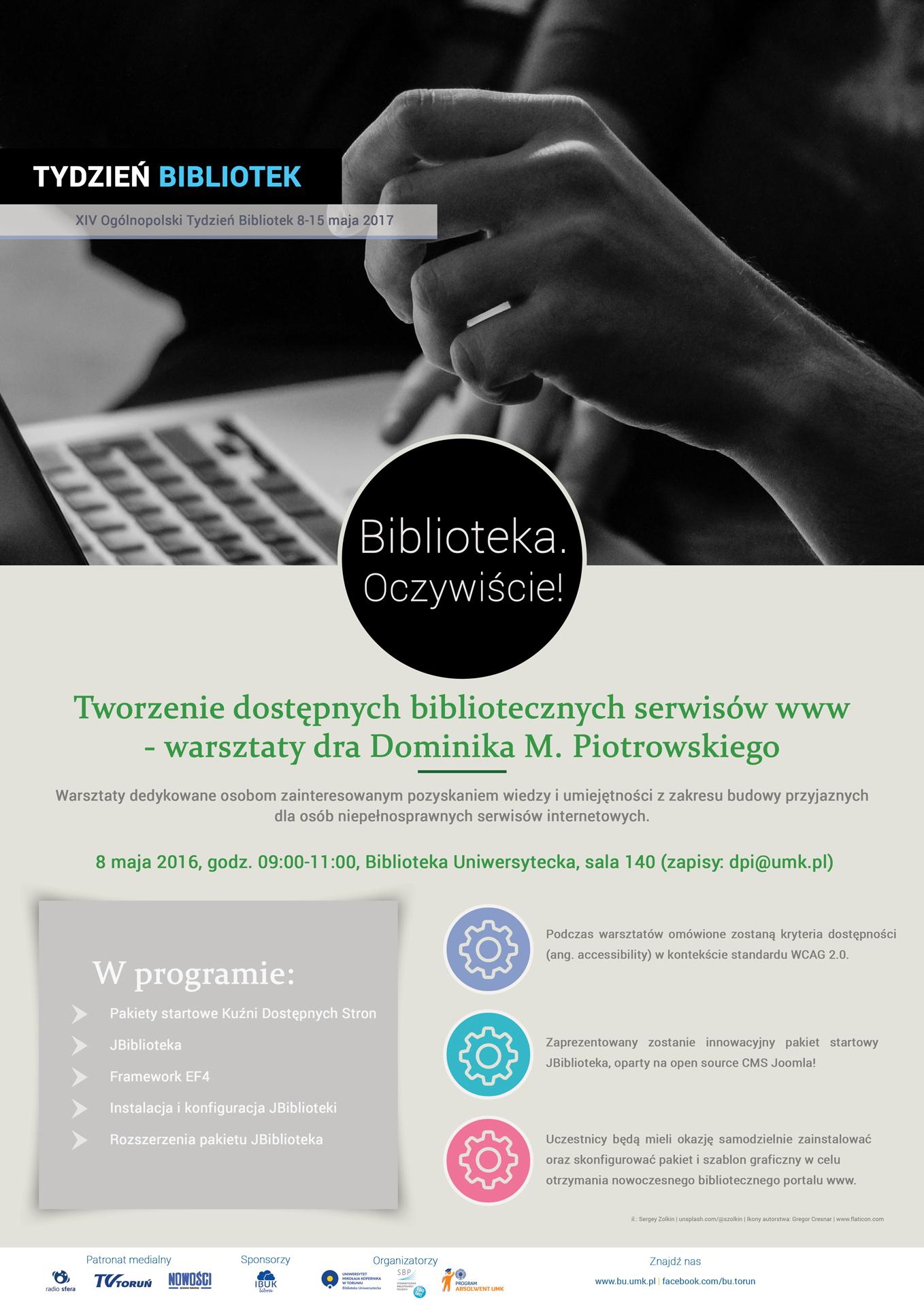 Tworzenie dostępnych bibliotecznych serwisów WWW