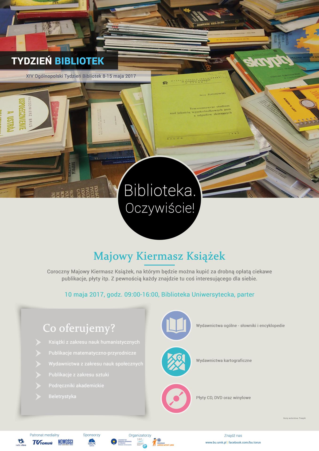 Majowy Kiermasz Książek