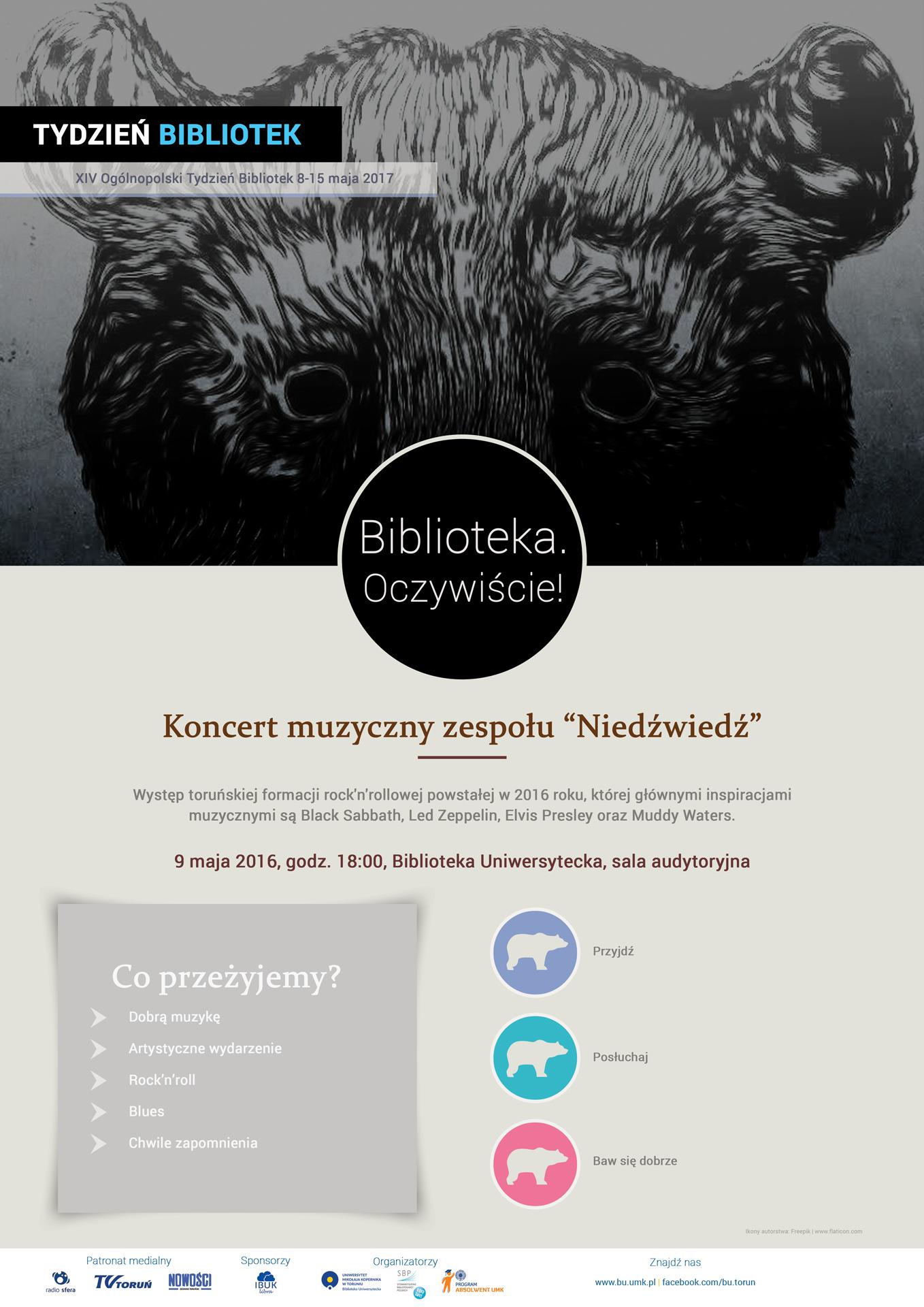 Koncert muzyczny zespołu “Niedźwiedź”